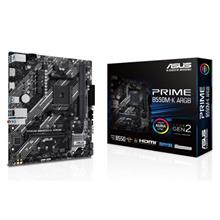 Asus Prıme B550M-K Argb Ddr4 5100Mhz 1Xhdmı 1Xdp 2Xm.2 Usb 3.2 Matx Am4 (Amd Am4 5000/4000 G/3000 Serisi İle Uyumlu) 