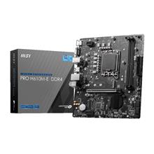 Msı Pro H610M-E Ddr4 3200Mhz 1Xvga 1Xhdmı 1Xm.2 Usb 3.2 Matx 1700P (12. / 13. Ve 14. Nesil İşlemci Uyumlu) 