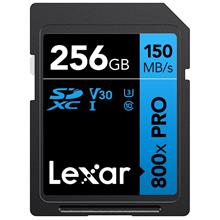 256Gb Lexar Lsd0800P256G-Bnnng Professıonal 800X Pro Sdxc Uhs-I Cards Up To 150Mb/S Read 45Mb/S Wrıte C10 V30 U3 