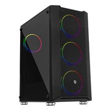 Frısby Fc-9405G 650W 80+ 4X120Mm Dual Rıng Rgb Fan Usb 3.0 Midi Tower Siyah Kasa 