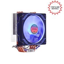 Frısby Fcl-F1336C (P6S) Intel 1366/115X/1200/1700-Amd Am2/Am2+/Am3/Am4/Am5 İşlemci Fan 