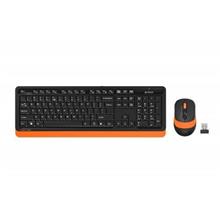 A4 Tech Fg1010 Turuncu Q Mm 2.4G Kablosuz Klavye Mouse Set 