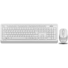 A4 Tech Fg1010 Beyaz Q Mm 2.4G Kablosuz Klavye Mouse Set 