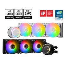 Msı Mag Corelıquıd E360 Whıte 360Mm Argb Sıvı İşlemci Soğutucu (Lga 1150/1151/1155/1156/1200/1700/Am5 Uyumlu) 