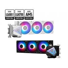 Msı Mag Corelıquıd I360 Whıte 360Mm Argb Cpu İşlemcı Sıvı Soğutucu(Lga1150/1151/1155/1156/1200/1700/1851/Am4/Am5 Uyumlu)