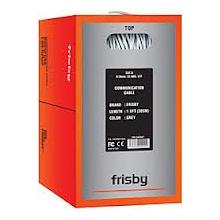 Frısby Fr-Cat601 305Mt 0.58Mm 23Awg Cat6 Utp Kablo Gri 