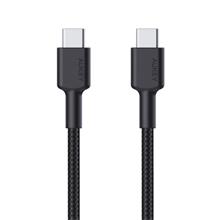 Aukey Cb-Cd45-Bk Pd Naylon Örgülü Type-C Type-C Şarj Kablosu 0.9Mt 