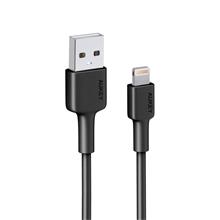 Aukey Cb-Bal7-Bk Naylon Örgülü Usb-A Lıghtnıng Kablosu 0.9Mt 