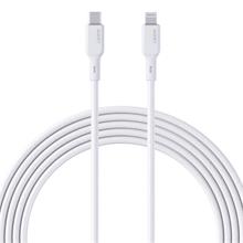 Aukey Cb-Ncl1-Wh Naylon Örgülü 3A 480Mbps Type-C Lıghtnıng Kablosu 1.8Mt 