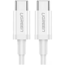 Ugreen Usb-C 60W 3A Qc Pd Hızlı Şarj Kablosu 1 Mt Beyaz 60518 