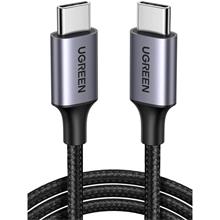 Ugreen Usb-C 60W 3A Qc Pd Örgülü Hızlı Şarj Kablosu 2 Mt Siyah 50152 