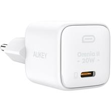 Aukey Pa-B1T-Wh 20W Omnia Iı Mini Gan Pd Qc 3.0 Type C Hızlı Şarj Adaptörü 