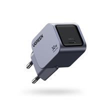 Ugreen Nexode Pro 30W Gan Hızlı Şarj Cihazı Type-C Qc Pd 1Xusb-C Uzay Grisi 35006 