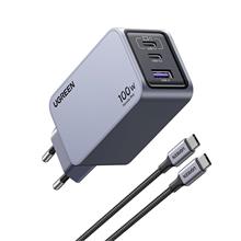 Ugreen Nexode Pro 100W Gan Hızlı Şarj Cihazı Type-C Qc Pd 2Xusb-C, 1Xusb-A Uzay Grisi 25874 