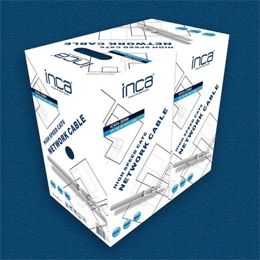 Inca Icat6-305 Cat6 24 Avg 0,57Mm Kablo 305M