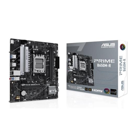 Asus Prıme B650M-R Ddr5 7200Mhz 1Xhdmı 2Xm.2 Usb3.2 Matx Am5 (Amd Am5 7000 Serili İşlemci Uyumlu) 