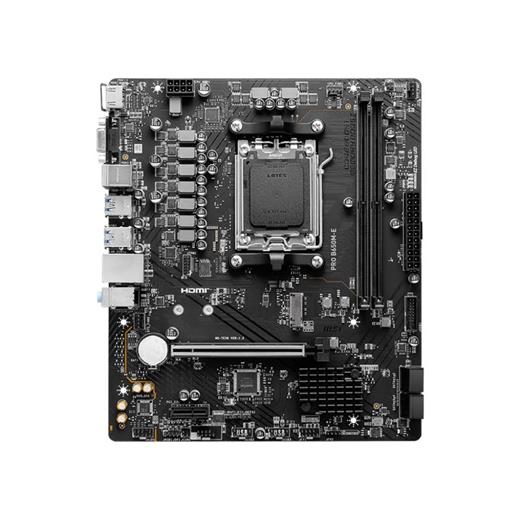 Msı Pro B650M-E Ddr5 6800Mhz 1Xvga 1Xhdmı 1Xm.2 Usb 3.2 Matx Am5 (Amd Am5 9000,8000,7000 Serili İşlemci Uyumlu) 