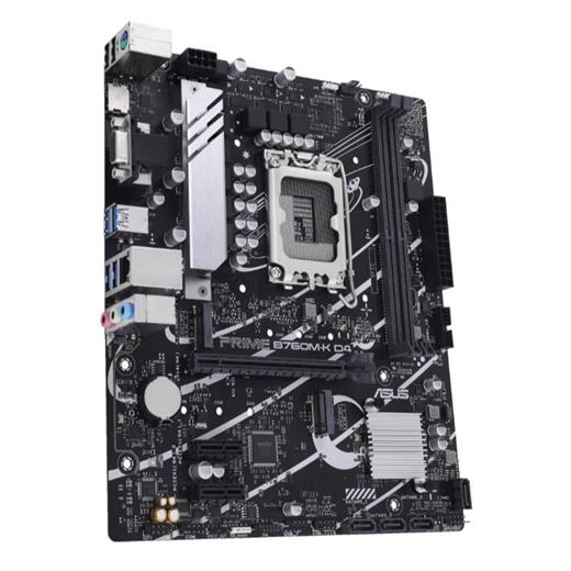 Asus Prıme B760M-K D4 Ddr4 5333Mhz 1Xvga 1Xhdmı 2Xm.2 Usb 3.2 Matx 1700P (12. / 13. Ve 14. Nesil İşlemci Uyumlu) 