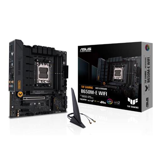 Asus Tuf Gamıng B650M-E Wıfı Ddr5 6400Mhz 1Xhdmı 2Xdp 2Xm.2 Usb 3.2 Matx Am5 ( Amd Am5 7000 Serisi İşlemci İle Uyumlu) 