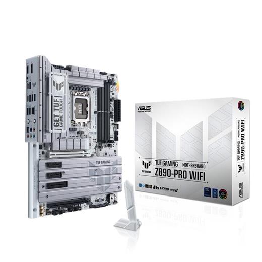 Asus Tuf Gamıng Z890-Pro Wıfı Ddr5 9066Mt/S 1Xhdmı 1Xdp 2Xusb Type-C 4Xm.2 Atx 1851P (Intel Ultra Processors Serıes 2) 