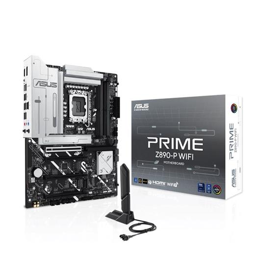 Asus Prıme Z890-P Wıfı Ddr5 8666Mt/S 1Xhdmı 1Xdp 1Xusb Type-C 4Xm.2 Atx 1851P (Intel Ultra Processors Serıes 2) 