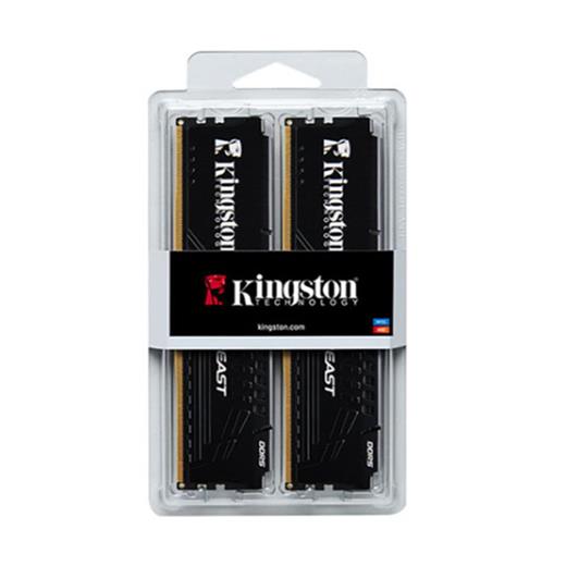 16 Gb (2X8Gb) Ddr5 5600Mhz Kıngston Beast Black Cl36 Dt Kf556C36Bbek2/16Tr 