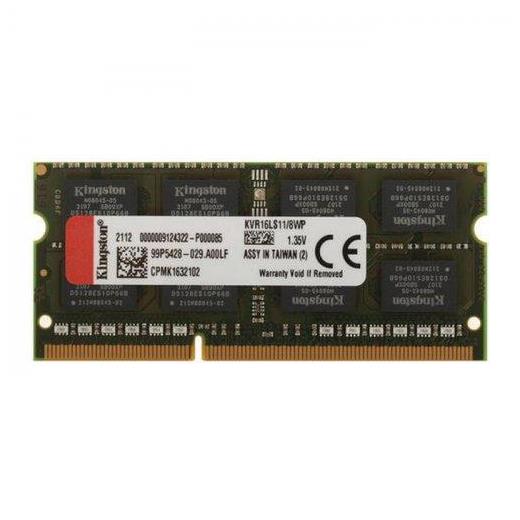 8 Gb Ddr3 1600Mhz Kıngston Cl11 Nb Kvr16Ls11/8Wp 