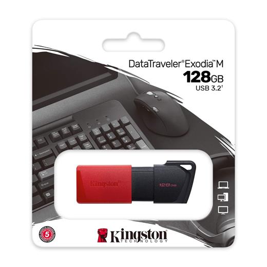 128 Gb Kıngston Exodıa M Usb Bellek 3.2 Dt Dtxm/128Gb 