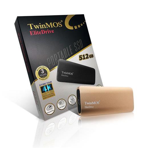 512 Gb Twınmos Ext Ssd Usb3.2/Typec Gold Pssdfgbmed32-G 