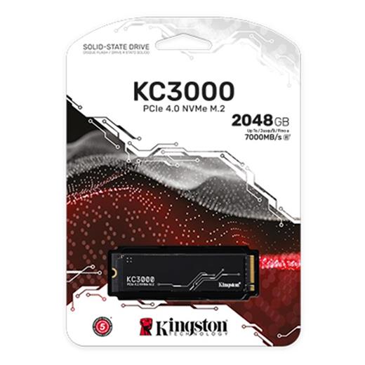 2 Tb Kıngston Pcıe 4.0 Nvme M.2 2280 7000/7000 Skc3000D/2048G 