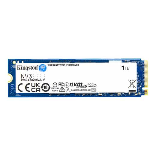1 Tb Kıngston Nv3 M.2 Nvme Pcıe Gen4 6000/4000Mbs Snv3S/1000G 