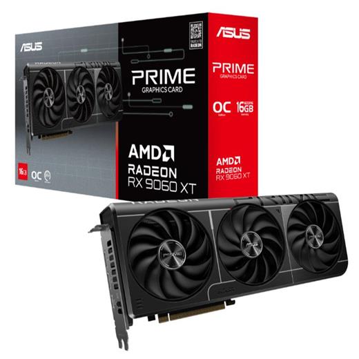 Asus Geforce Prıme-Rx9060Xt-O16G 16Gb Gddr6 128Bıt 1Xhdmı 2Xdp Ekran Kartı 