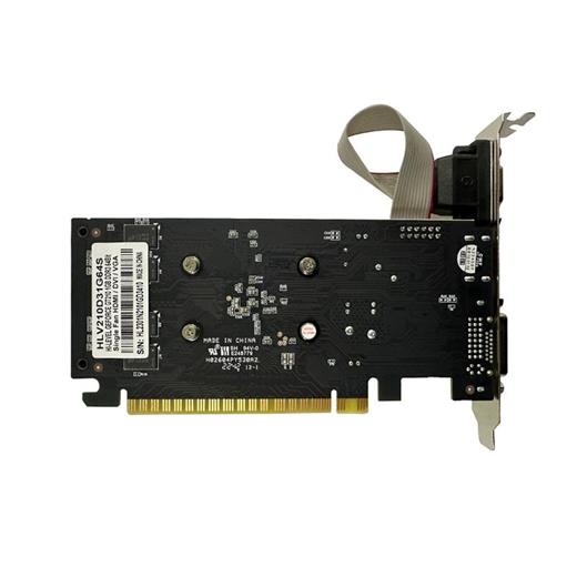 Hı-Level Geforce Gt210 1Gb Ddr3 64Bıt 1Xvga 1Xhdmı 1Xdvı Ekran Kartı 