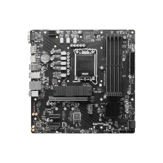 Msı Pro B760M-P Ddr5 6800Mhz 1Xvga 1Xhdmı 1Xdp 2Xm.2 Usb 3.2 Matx 1700P (12. / 13. Ve 14. Nesil İşlemci Uyumlu) 