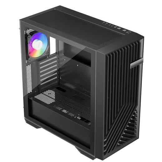 1St Player Fd8 Siyah 850W 80+ Gold Full Modüler Atx 3.1/Pcıe 5.1 Argb 6X12Cm Fan Temperli Cam Mesh U 
