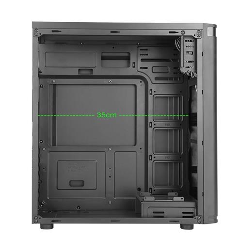 Frısby Fc-2910B 500W 1X120Mm Fan Usb 2.0 Midi Tower Siyah 