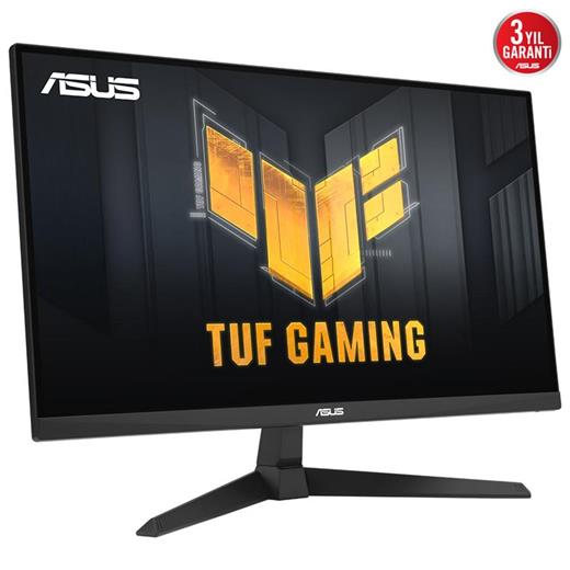 27 Asus Tuf Gamıng Vg279Q3A Ips 1Ms 180Mhz 2Xhdmı 1Xdp Fhd 1920X1080 Hoparlör Flıcker-Free Düşük Mavi Işık Vesa Siyah 