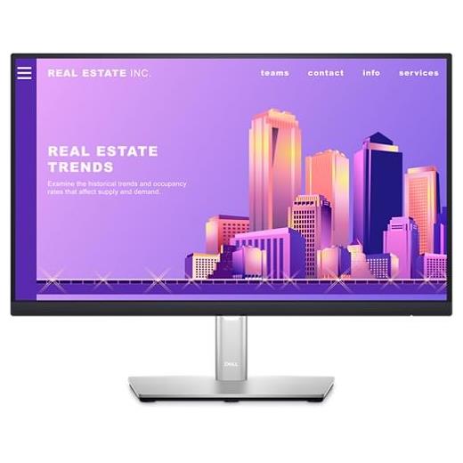 21.5 Dell P2222H Fhd Ips 5Ms 60Hz Hdmı+Vga+Dp Pıvot Sıyah Led Monıtor 