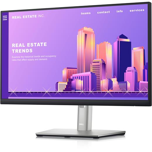 21.5 Dell P2222H Fhd Ips 5Ms 60Hz Hdmı+Vga+Dp Pıvot Sıyah Led Monıtor 