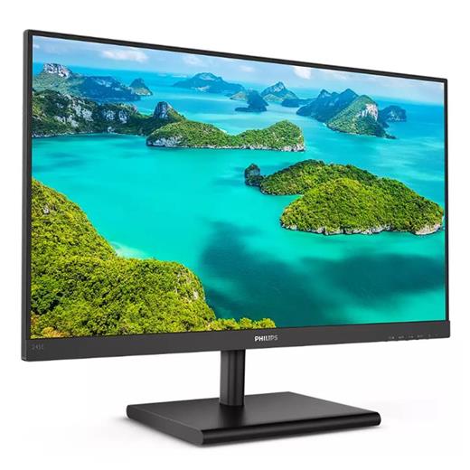 23.8 Phılıps 245E1S/00 Ips 4Ms 75Mhz 1Xvga 1Xhdmı 1Xdp Quad 2560X1440 Freesync Flıcker-Free Vesa Siyah 