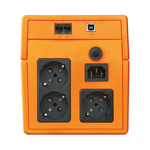 Makelsan Lıon 1500Va 1F/1F (2X9Ah) 5/10Dk Lıne Interaktıf Ups 