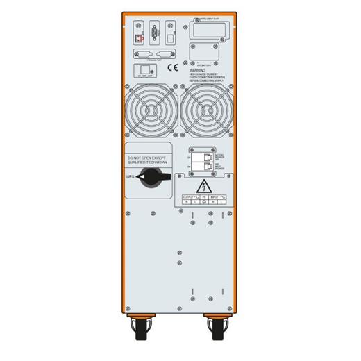 Makelsan Powerpack Se 6Kva 1F/1F (16X9Ah) Pf;0,9 5/10Dk Onlıne Ups 