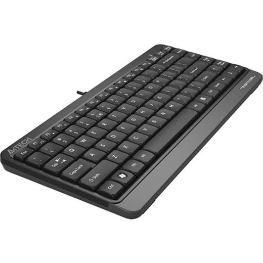 A4 Tech Fk10 Q Tr Mm Gri/Siyah Usb Kablolu Klavye 