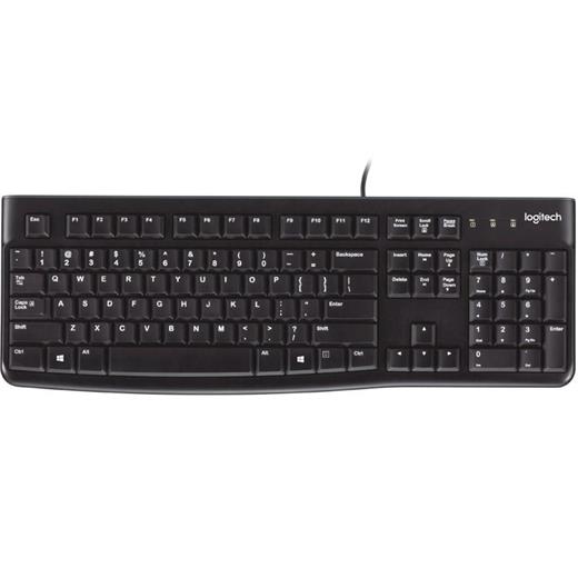 Logıtech K120 Q Usb Kablolu Klavye Siyah 920-002505 