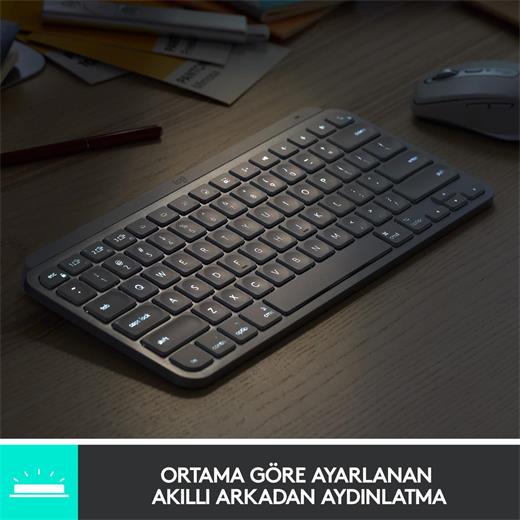 Logıtech Mx Keys Mını Q Tr Klavye Siyah 920-010504 