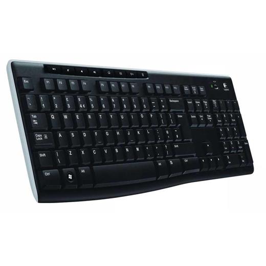 Logıtech K270 Q Tr Mm Klavye Kablosuz Siyah 920-003761 