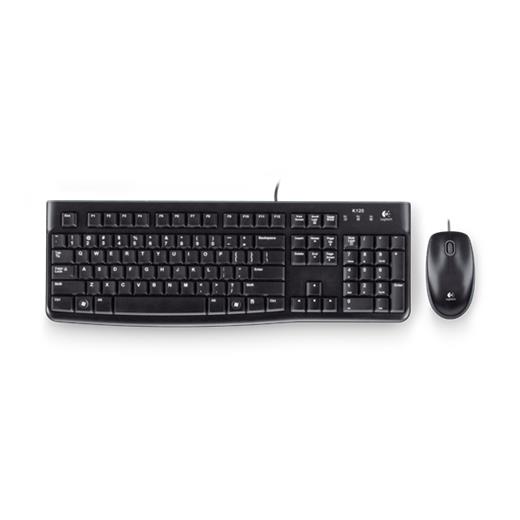 Logıtech Mk120 Tr Q Usb Kablolu Klavye Ve Mouse Set Siyah 920-002560 