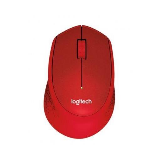 Logıtech M330 Sessiz Kablosuz Usb Optik Mouse Kırmızı 910-004911 