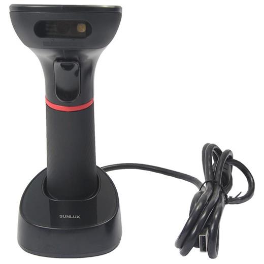 Sunlux Xl-9610 2D Karekod Kablosuz Usb Barkod Okuyucu + Cradle 