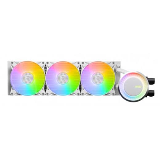 Msı Mag Corelıquıd E360 Whıte 360Mm Argb Sıvı İşlemci Soğutucu (Lga 1150/1151/1155/1156/1200/1700/Am5 Uyumlu) 